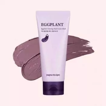 Papa Recipe Eggplant Clearing Subji Mud Cream Mask 100ml, 1 piece