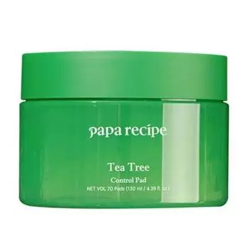 PAPA RECIPE Салфетки Tea Tree Control, 130 мл, 1 шт., 70 шт.