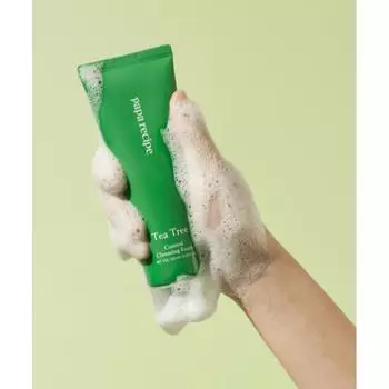 Paparecipe Tea Tree Control Очищающая пенка 120 мл Обновление FREE