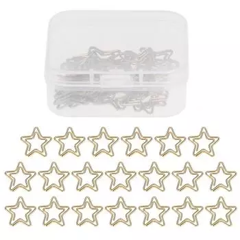 Скрепки нержавеющие невыцветающие простые уникальные милые легкие практичные мини-скрепки для офиса