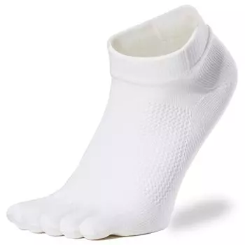 Paper Fiber 5 Toe Japan L to Japanese Size [Goldwin] [C3fit] Socks, Socks, Unisex, Off-White, (Equivalent L)