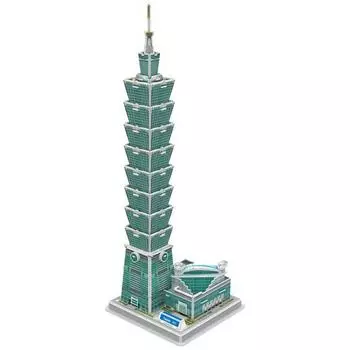 Paper Rock Taipei 101 3D Трехмерная головоломка Корея 3d головоломка