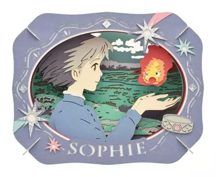 Paper Theater Moving Castle Sophie Howl s PT-333X