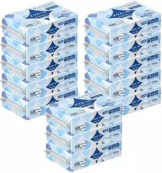 Paper Towel Elleair Compact Type 200 sets 400 sheets Plus+Kirei [13 packs]
