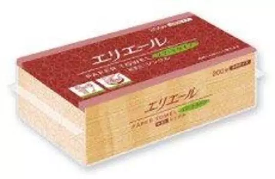 Paper Towel Elleair Smart Type Unbleached medium size x 30 packs (200 sheets)