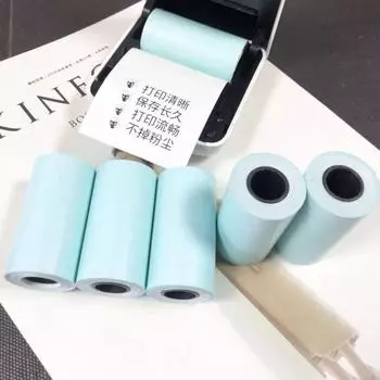 Paperang Meow Meow Самоклеящаяся термобумага 57x30 мм для фотоэтикеток 57*30 long-lasting self-adhesive sticker