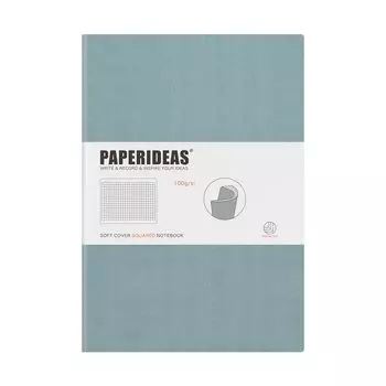 PAPERIDEAS Note B5 Мягкая обложка Fog (Квадратный, Синий)