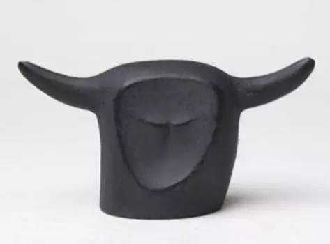 Paperweight Cow Nanbu Ironware Tadahiro Baba