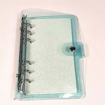 Папка-биндер A6 A7 с 6 кольцами, обложка для блокнота с отрывными листами, обложка-биндер, протектор для блокнота A7