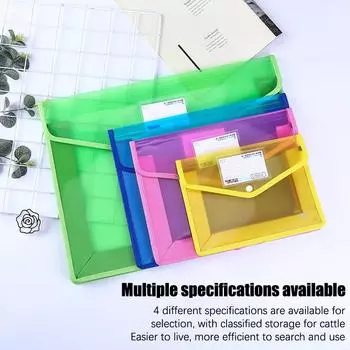 Папка для файлов формата А4, папка для хранения канцелярских принадлежностей, водонепроницаемые папки-органайзер для файлов