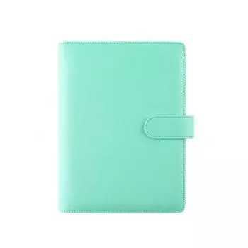 Папка для файлов из ПУ кожи цвета макарун, обложка для блокнота, обложка для скоросшивателя, обложка для блокнота на кольцах A6