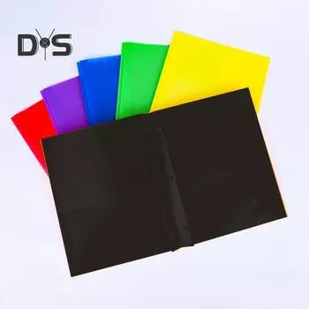 Папка для файлов с карманами, зубчатыми застежками, полипропиленовый пластик, размер А4, водонепроницаемый, устойчивый к разрыву органайзер для документов фиолетовый