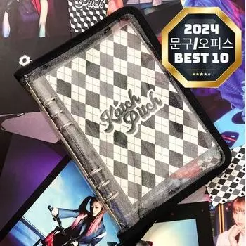 Папка для фотографий с 6 отверстиями Папка для фотографий с прозрачным конвертом формата А5 + высококачественная двусторонняя внутренняя бумага Папка для фотографий в виде ежедневника на 30 листов