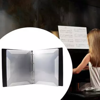 Папка для хранения бумажных документов, многоцелевая прозрачная защитная папка для файлов, переплет