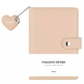 Папка для макарон Minuit А6, чай с молоком, 1 шт.