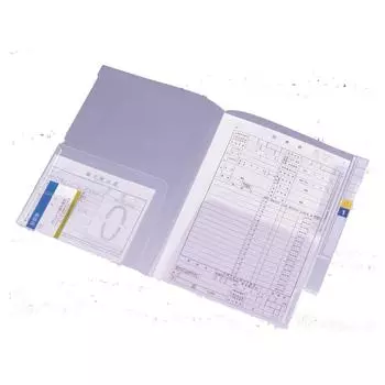 Папка для медицинских записей Lihitlab с клапаном, двойная, 100 листов, формат А4, HK2006