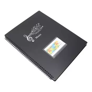 Папка для нот 20 карманов 40 страниц формат А4 папка для нот для оркестра школьного хора тип C