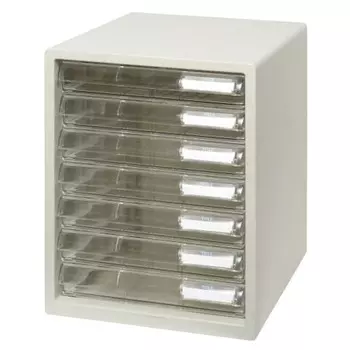 Папка для писем Plus A4 вертикальная мелкая 7 ярусов белая 16-116 LC-107AC