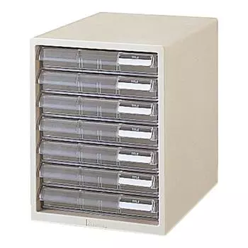 Папка для писем Plus Letter Case A4 вертикальная мелкая 7 ярусов полимерная прямоугольная белая LC-107A 16-080 белый