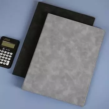 Папка для портфолио, органайзер для юридических документов с отделением для ручек, износостойкий сверхлегкий, удобный для путешествий держатель для визитных карточек чёрный