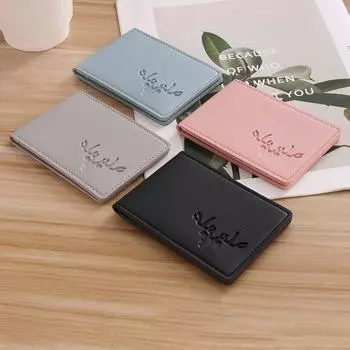 Папка карамельного цвета Кошелек Держатель для удостоверения личности Держатель для кредитной карты Сумка для автоматических лицензий Обложка для водительских прав чёрный