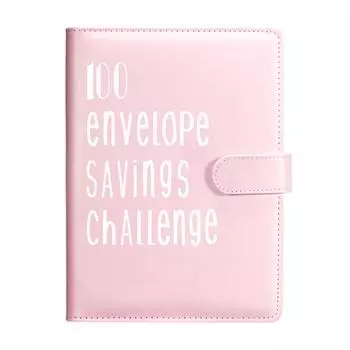 Папка-переплет для экономии денег на 100 конвертов, Книга-переплет для экономии денег формата A5