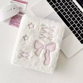 Папка-переплет из меховой ленты Poca, фотоальбом с 6 отверстиями, папка-переплет Poca