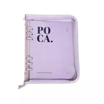 Папка-переплёт на молнии Poca Minuit с 6 отверстиями, фотоальбом А5