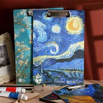 Папка-планшет A4, блокнот для записей, доска с одним зажимом, органайзер для хранения контрольной бумаги, школьные принадлежности, канцелярские принадлежности