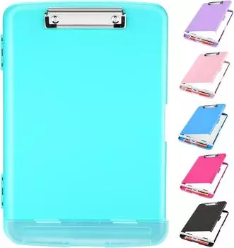 Папка-планшет для хранения, планшеты для медсестер с держателем для ручек, пластиковый планшет для хранения с зажимом для профиля, принадлежности для учителей и медсестер