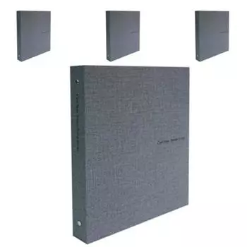 Папка-регистратор Dream Sevien с 3 отверстиями, синяя, 4 шт.