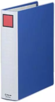 Папка-регистратор King Jim King Super Dodge, легко надевать и снимать, вмещает 500 листов формата А4, вертикальная, синяя, 2475A-B синий