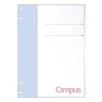 Папка-регистратор KOKUYO Loose Leaf Binder Campus Binder, которую можно использовать как блокнот Ограниченная серия Newtro B5 4 отверстия Fresh Purple 99K Lu-NP704-L3