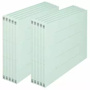 Папка-регистратор Plus Flat, переплет из смолы, горизонтальный, синий, 10 книг, формат А3, № 002N 78-175E0