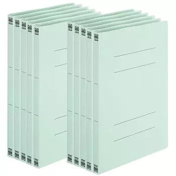 Папка-регистратор Plus PP A4 вертикальная синяя 10 книг No.121P 98-29510 синий