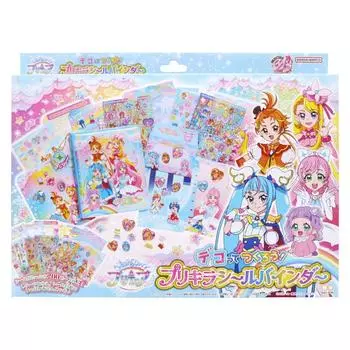 Папка-регистратор Sunstar Canvas Seal, расширяющаяся, Precure 4524340A Pre-Kira Sky!