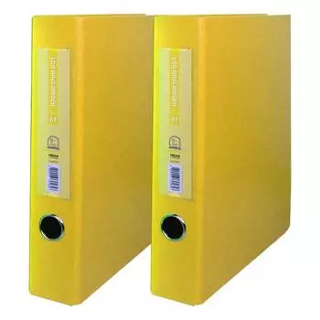 Папка-регистратор WizOffice Eco с D-образными кольцами, 3 отверстия, 5 см