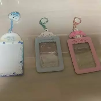 Папка-регистратор Wow Shop Macaron A6, держатель для фотокарточек Sanrio, держатель для фотокарточек Rabbit Keeper