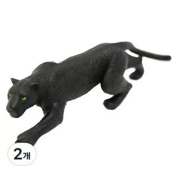 PAPO FRANCE черная пантера фигурка животного, 2 шт., популярные игрушки в Корее