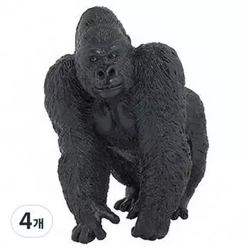 PAPO FRANCE Gorilla Animal Figures, 4 Pieces, popular toys in Korea