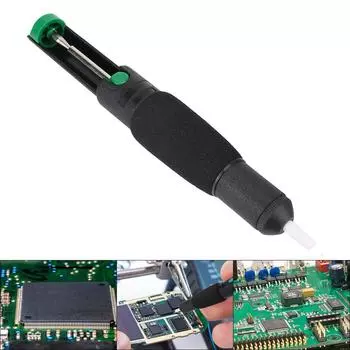 Паяльная присоска с дополнительной насадкой Вакуумный паяльник Пистолет для удаления припоя Ручные сварочные инструменты Мощный насос для удаления припоя