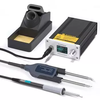 Паяльная станция T12 Tweezers Fas Heating SMD Electronic Components Chip Repair Home Welding Tools With Pylus Iron Handle