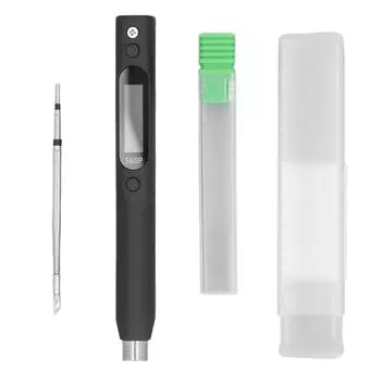 Паяльник 60 Вт с регулируемой температурой, поддержка PD QC PPS USB, аккумуляторная электрическая сварка