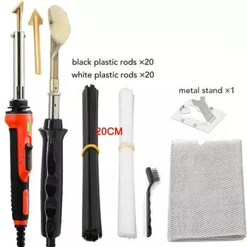 Паяльник для ремонта бампера автомобиля мощностью 50 Вт/100 Вт, паяльная станция с регулируемой температурой, инструмент для ремонта жала паяльника 110V