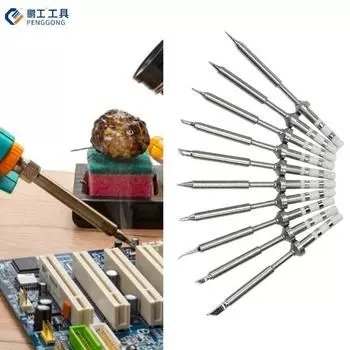 Паяльное жало Внутренний нагрев Быстро нагревающееся медное неэтилированное сменное паяльное жало TS K/KU/BC2/C4/D24/B2/I/ILS/C1/JL02 TS-K