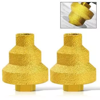 Паяное сверло-пагода M10 M14 Паяное алмазное сверло-башня Плитка Камень Скальная плита Сверло Расширение Интегрированное сверло Алмазные инструменты M10