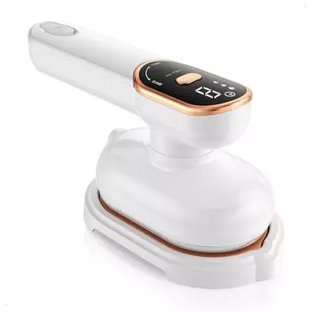 пар, оставшийся на вешалке количество пара время для одежды складки 20 секунд непрерывное глажение сухая высокая удобная ручка с дисплеем вращается удобная 105 мл высокая температура