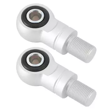 Пара 10-миллиметровых отверстий для воздушных амортизаторов, адаптеров для увеличения высоты амортизатора для мотоциклов, квадроциклов серебряный