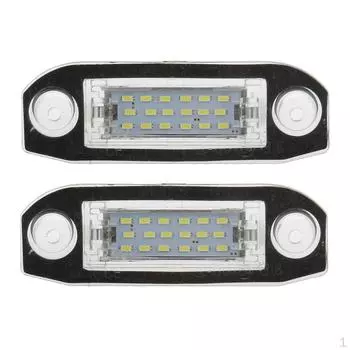 Пара 18 светодиодных ламп номерного знака для S80 S40 S60 V70 C70