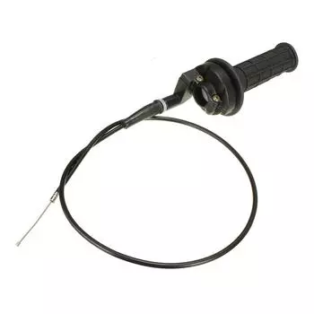 Пара 22 мм Т-образного дросселя, корпус руля, трубка, кабель для рукоятки, Pro ATV Quad Dirt Pit Bike 1 pair